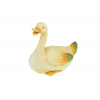 Figura kacsa kerámia 8.5*14.5*14cm fehér