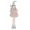 Figura kislány poly 25*16*79cm álló rózsaszín