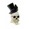 Figura koponya poly 10cm fehér