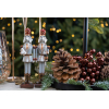 Figura kutya poly katona 5.5*4*22cm 2féle szürke