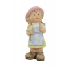Figura lány poly 17cm sárga