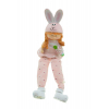Figura lány poly 6*5,5*18cm nyuszifüles lógólábú