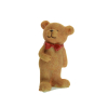 Figura maci poly 10cm barna