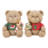 Figura maci poly 28,5cm LEDes 2féle zöld/piros
