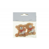 Figura maci poly 4,5cm s/2 barna