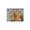 Figura maci poly 5cm s/2 barna