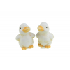 Figura madár kerámia 6*5*7cm 2féle fehér