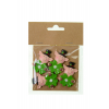 Figura malac poly 4,4cm s/4 lóherével rózsaszín