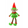 Figura manó fiú textil 11*34cm zöld