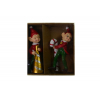 Figura manó poly 10,3cm s/2 piros/zöld