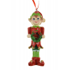 Figura manó poly 12,6cm piros