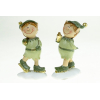 Figura manó poly 9,5cm 2féle zöld