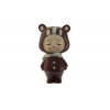 Figura manójelmezes gyerek poly 3,7*3*7cm barna