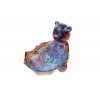 Figura medve poly tállal 20*16*15cm színes