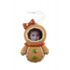 Figura mézi poly képkeret 10cm barna