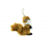 Figura mókus plüss 7cm barna