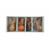Figura mókus poly 6,3cm s/4 barna