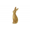 Figura nyúl kerámia 12*8.2*25.2cm ülő barna
