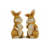 Figura nyúl kerámia 5.5*5.5*10cm 2féle barna
