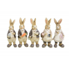 Figura nyúl poly 6*5.5*14cm többféle