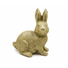 Figura nyuszi poly 8*5.2*9.2cm arany