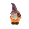 Figura orrmanó kerámia 6*5*10 lila/sárga