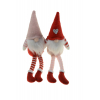 Figura Orrmanó plüss 25cm lógólábú 2féle piros