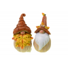 Figura orrmanó poly 6.5*6.5*11.5cm 2féle barna
