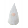 Figura orrmanó textil 11 cm fehér