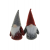 Figura Orrmanó textil 16cm 2féle szürke-piros