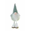 Figura orrmanó textil 17 cm álló zöld