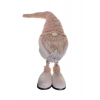 Figura orrmanó textil 22*18*65/96 cm LEDes teleszkópos lábbal rózsaszín