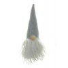 Figura orrmanó textil 26cm szürke