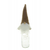 Figura Orrmanó üvegen 32.5CM LED-es barna