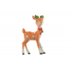 Figura őzike poly 10cm barna