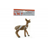 Figura őzike poly 7,5*2,7*7,5cm álló barna