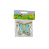 Figura pillangó poly 6,1cm akasztós kék