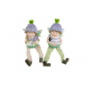 Figura poly 7.5*5.5*11/cm 2féle lógólábú lila