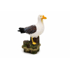 Figura sirály poly 5,5*3,1*6,9cm fehér