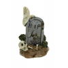 Figura sírkő poly 6,2*6,2*10cm fehér