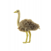 Figura strucc plüss 15,5cm barna