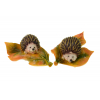 Figura süni poly levelen 11*5.5*4.5cm 2féle barna