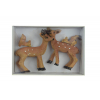 Figura szarvas poly 2,5cm s/4 barna
