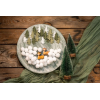 Figura szarvas poly 4,3cm s/2 barna