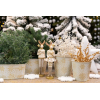 Figura szarvas poly 5*4.5*21cm csillag pálcával 2féle szürke/barna