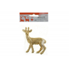 Figura szarvas poly 7,4*2,7*8,1cm arany