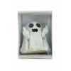Figura szellem poly 5,5cm fehér