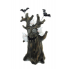 Figura szellemfa poly 34.2cm LED-es szürke