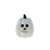 Figura tök poly 4,8*3,7*5,9 cm halloween  fehér