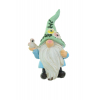Figura törpe poly 5*4*9cm halványkék